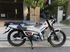 ホンダ　ＣＴ１２５ハンターカブ　２０２５年最新モデル　パールシュガーケーンベージュ　前後ディスクブレーキ　ＡＢＳ装備