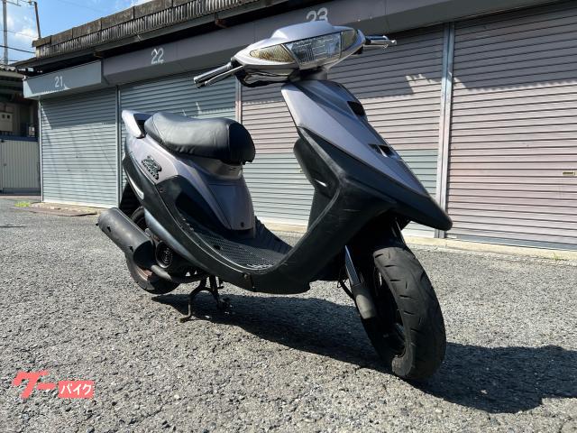 スーパーＪＯＧ　ＺＲ　　　　絶版２スト　ゼロ１２０ｋｍメーター　バッテリープラグインマニベルト新品分解整備済み