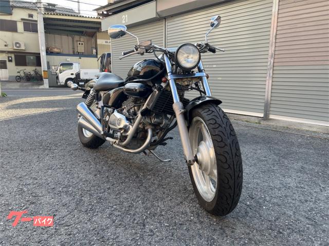 Ｖ−ＴＷＩＮ　ＭＡＧＮＡ　　バッテリープラグオイル新品キャブ分解整備済み