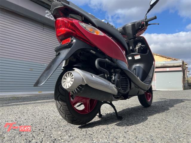 ヤマハ JOG ZR 2015年 パープリッュレッドメタリック