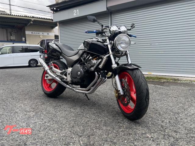 ＨＯＲＮＥＴ　２００３年　プリティマフラー付き　バッテリープラグオイル新品キャブ分解整備済み