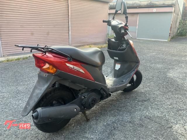 スズキ アドレスV125G K9モデル 盗難防止アラーム付き スズキ アドレスV125G K9モデル 盗難防止アラーム付き
