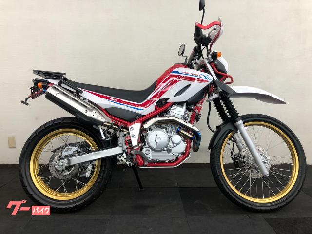 セロー２５０　ファイナルエディション・エキパイ・サイレンサー・ＥＴＣ・ハンドル・ナックルガード・アンダーガード・テール・グリップ他