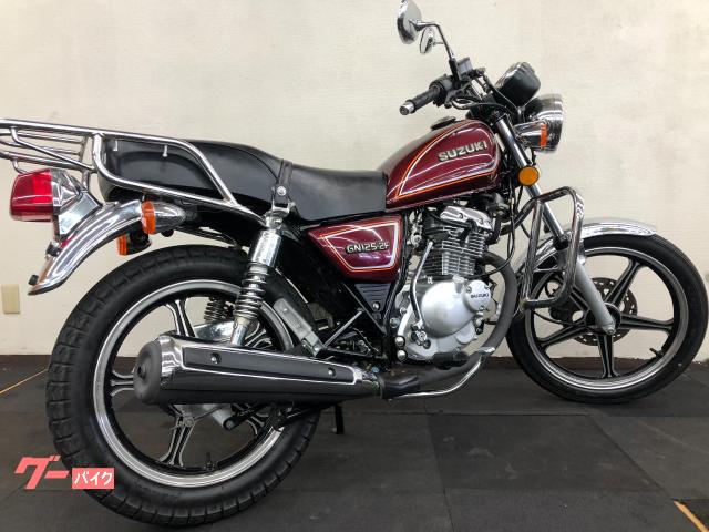 852. 【高年式】スズキ・GN125-2F 低走行！キャブOH済みプラグ新品