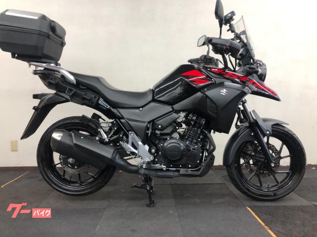 Ｖ−ストローム２５０　前後ドライブレコーダー・リアボックス