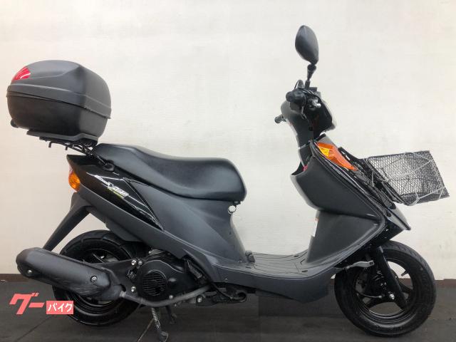 アドレスV125 リアボックス フロントカゴ
