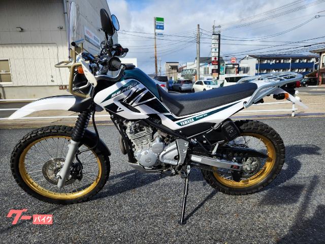ヤマハ セロー250 グリーン ETC 純正リアキャリア