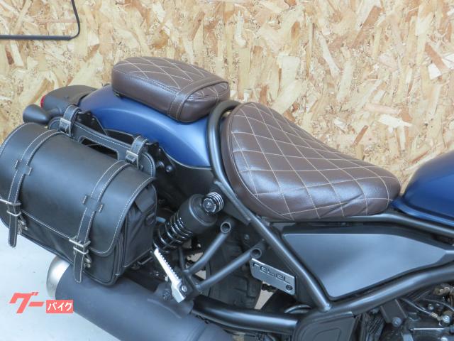 ホンダ レブル250 ETC付・サイドバッグ・電源・スマホホルダー