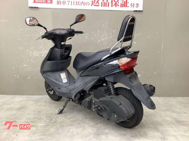 スズキ アドレスＶ１２５Ｓ バックレスト スペアキー｜バイク王 伊丹店｜新車・中古バイクなら【グーバイク】