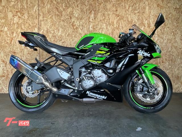Ｎｉｎｊａ　ＺＸ−６Ｒ　国内正規モデル　トリックスターマフラー、エンジンスライダー　フェンダーレス