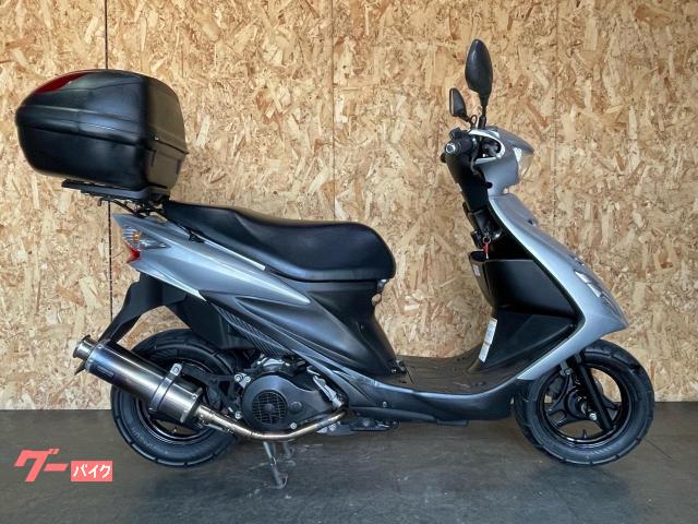 アドレスＶ１２５Ｓ　マフラーカスタム　グリップヒーター　シートヒーター付き