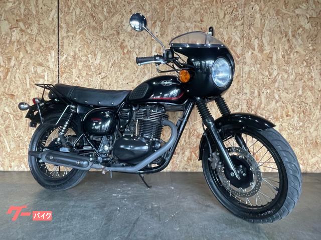 【入手困難】カワサキ純正　エストレヤ用ビキニカウル　純正ステー（黒メッキ）付き 入手困難】カワサキ純正 エストレヤ用ビキニカウル 純正ステー