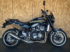 カワサキ　Ｚ９００ＲＳ　青玉虫カラー　フレームスライダー　グラブバー　ラジエタカバー　フロントアクスル