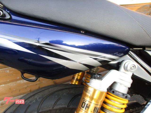 ヤマハ XJR1300 OVERフルエキチタンマフラー装着