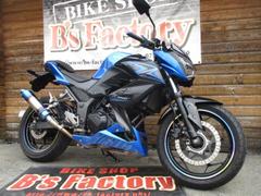 カワサキ　Ｚ２５０　ＡＢＳ　ＵＳＢ電源　ＬＥＤヘッドライト　シフトインジケーター装備　マフラーサイレンサー変更