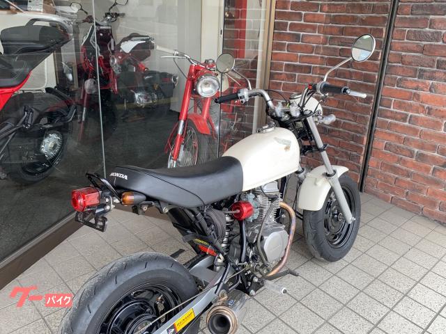 ホンダ　エイプ　レーサー　バイク　タンク フレイムデザイン　ラメ　APE ホンダ エイプ Ape PRETTY RACINGステンマフラー