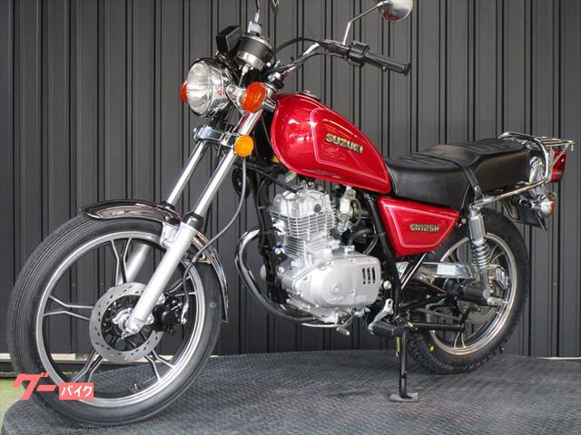 スズキ ＧＮ１２５Ｈ 新車 クラシックスタイル レッド｜Ｏｎｅ