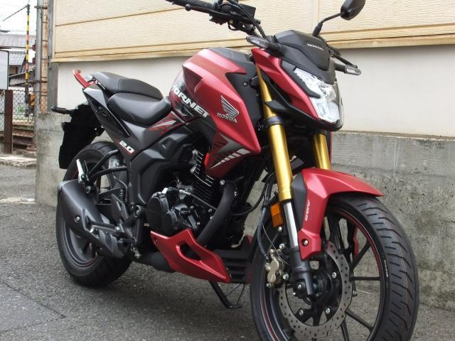 ホンダ ホーネット２．０ ＡＢＳ付き インドＨＯＮＤＡ ２０２１年マットレッドカラー｜Ｏｎｅ ｍａｋｅ｜新車・中古バイクなら【グーバイク】