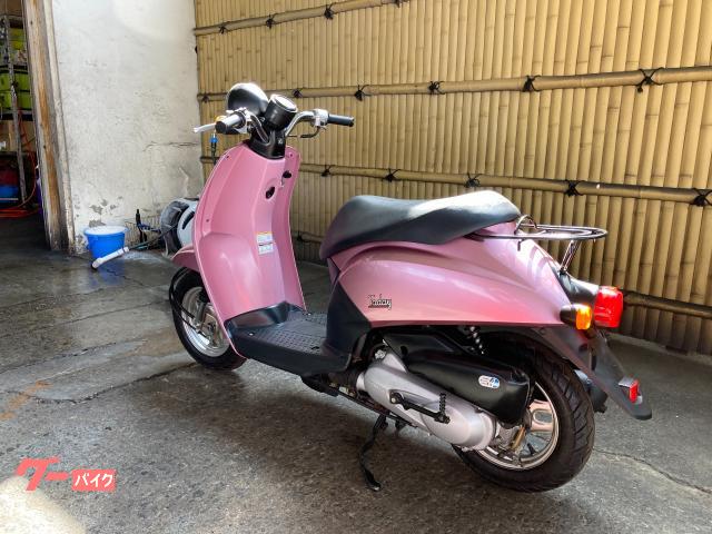 ホンダ　トゥデイ　可愛いピンク　各所点検整備済み車両です！　通勤、通学、お買い物に！ 人気の原付スクーター「トゥデイ」に専用ボディカラーを採用した