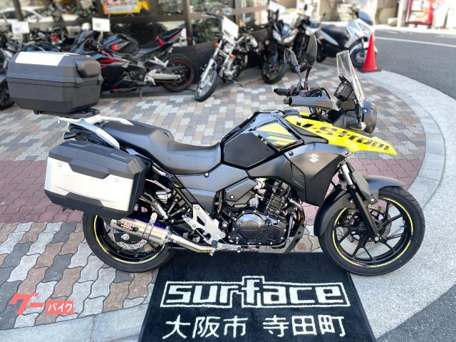 スズキ Ｖ－ストローム２５０ ヨシムラマフラー 純正オプション３点