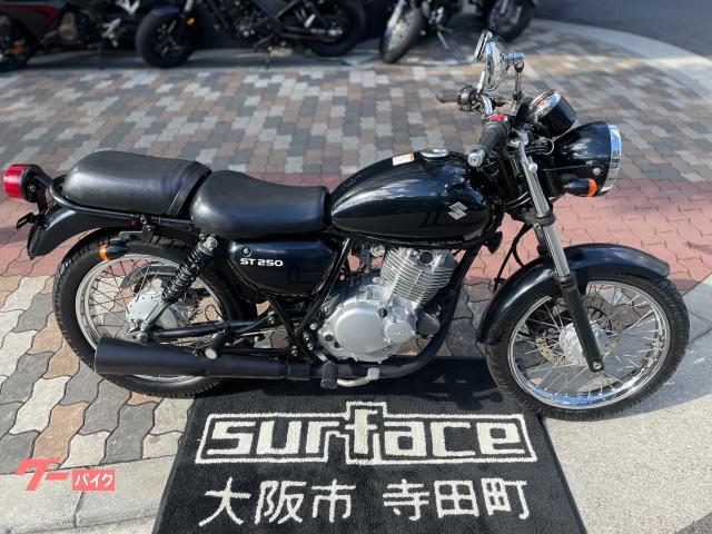 シニアファッション SUZUKI 大阪堺市より st250 美車 ST250/Eタイプ 赤 即乗り可能 すぐ乗れます bn-sports.co.jp