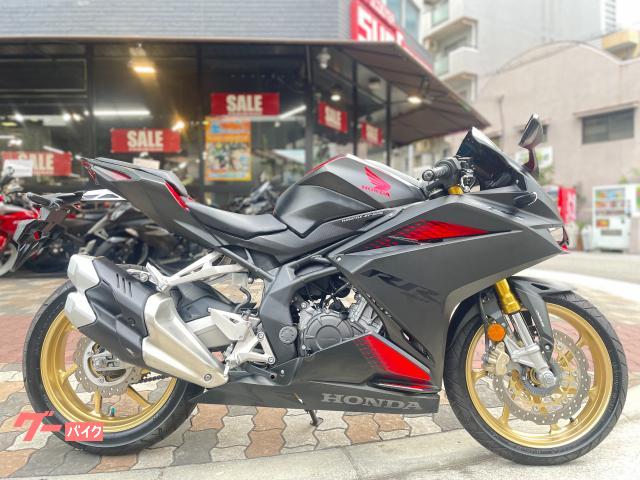 ＣＢＲ２５０ＲＲ　ゴールドホイール　カスタムミラースクリーン