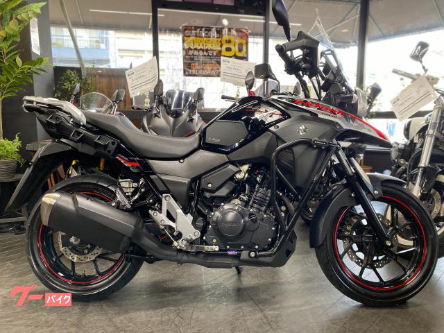 Ｖ−ストローム２５０　エンジンガード　リアキャリア　ナックルガード　純正スペアキー付属　別体式ＥＴＣ