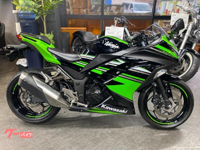 Ｎｉｎｊａ　２５０　ブラックグリーン　ＥＴＣ　純正スペアキー付属