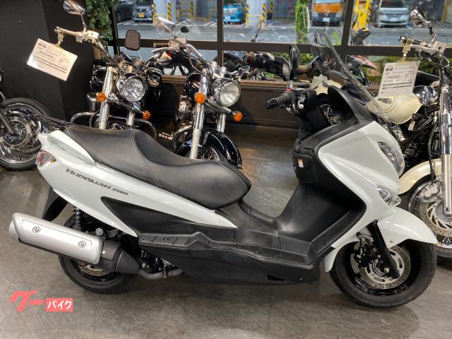 バーグマン２００　ＡＢＳモデル　フルノーマル車両　リアキャリア