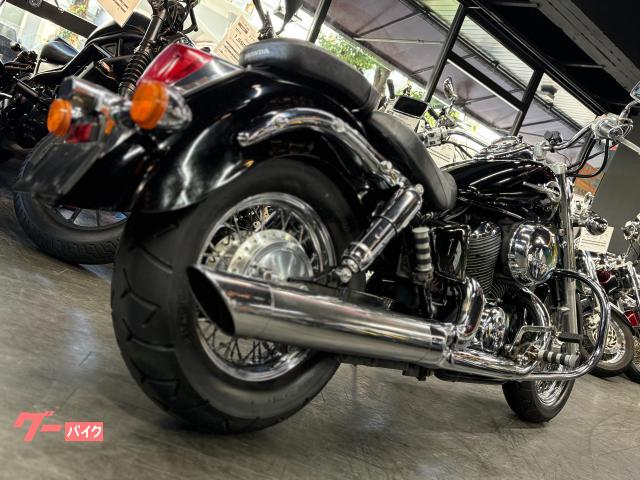 ホンダ シャドウ400 ブラック エンジンガード 別体式ETC