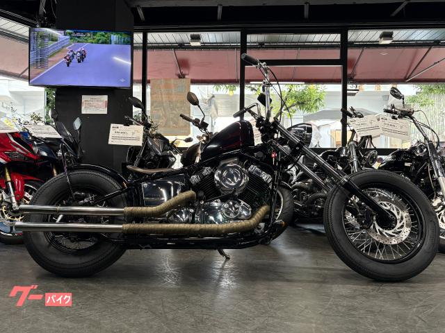 ドラッグスター４００　フルカスタム　ハンドシフト　社外メーター　スイッチ移設　ミッドコン　シングルシート