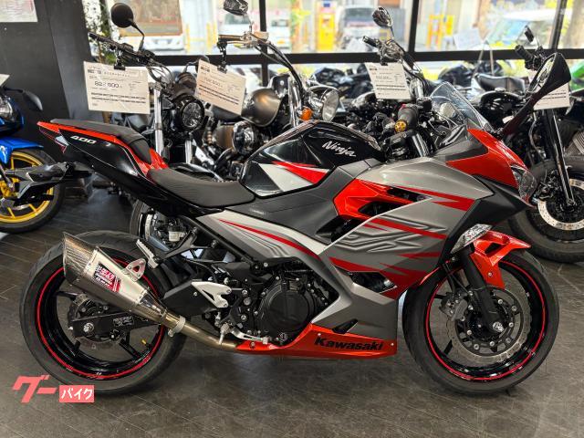 Ｎｉｎｊａ　４００　キャンディバーントオレンジ　ヨシムラマフラー　別体式ＥＴＣ　ＡＢＳ