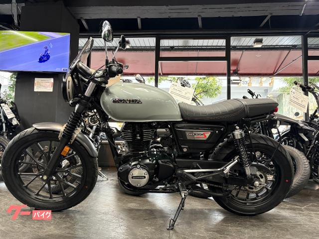 ホンダ GB350S グレー ウインドスクリーン サイドバッグサポート
