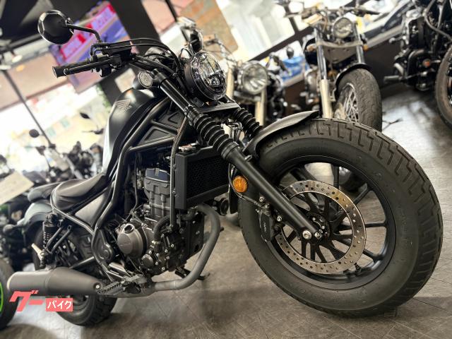 ホンダ レブル250 マットガンパウダーブラックメタリック サイド