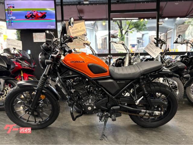 ホンダ CL250 オレンジ エンジンガード サイドバッグサポート