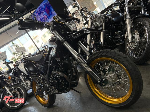 カワサキ KLX230SM エボニー リヤキャリア 純正スペアキー付属