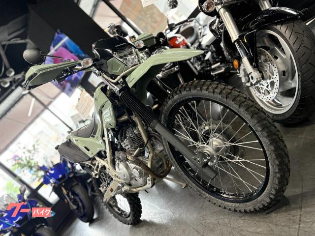 カワサキ KLX230シェルパ ライトグリーン フルノーマル車両 純正