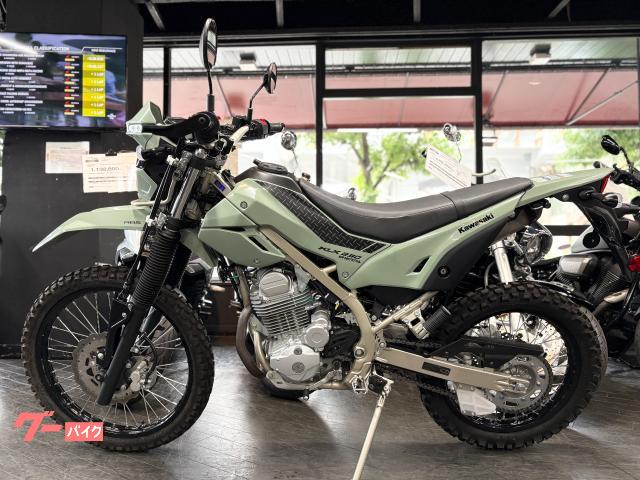カワサキ KLX230シェルパ ライトグリーン フルノーマル車両 純正