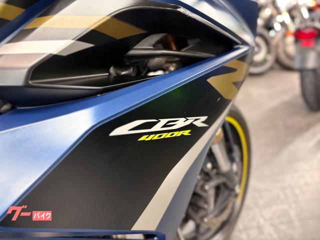 ホンダ CBR400R マットジーンズブルーメタリック 別体式ETC