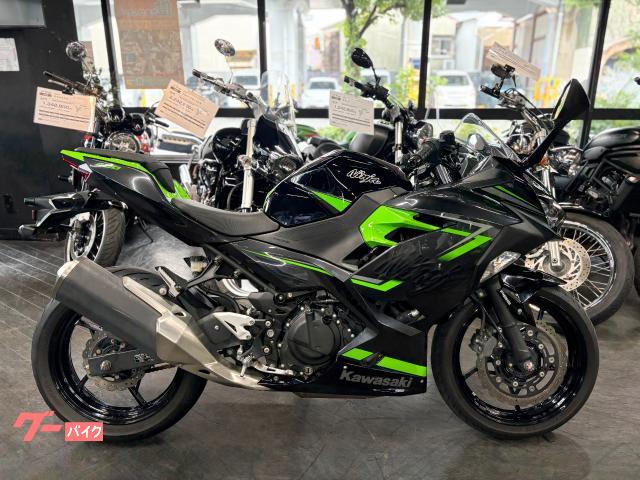 カワサキ Ninja 400 ブラック／グリーン ノーマル車両 車検2