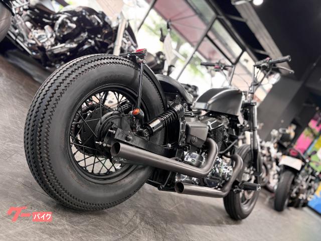 ヤマハ ドラッグスター250 マットブラック ロボハン スポタン