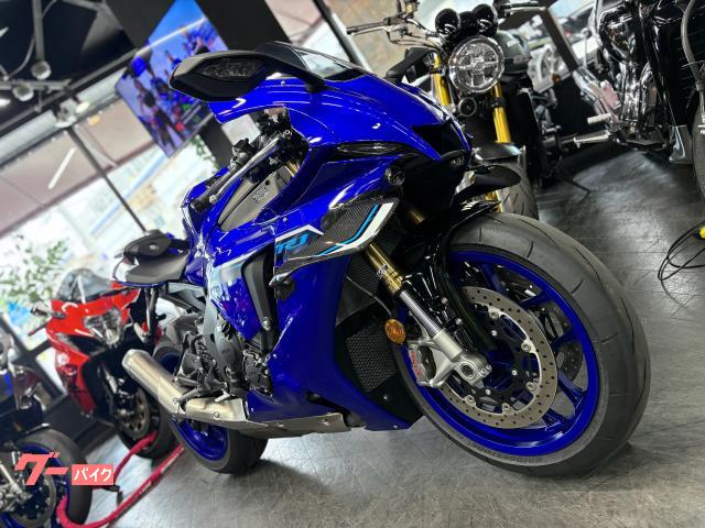 ヤマハ YZF－R1 ブルー クロスプレーン カーボン製ウイングレット