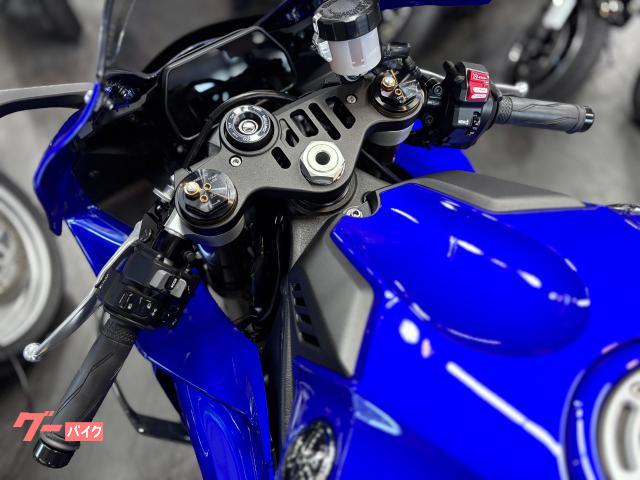 ヤマハ YZF－R1 ブルー クロスプレーン カーボン製ウイングレット