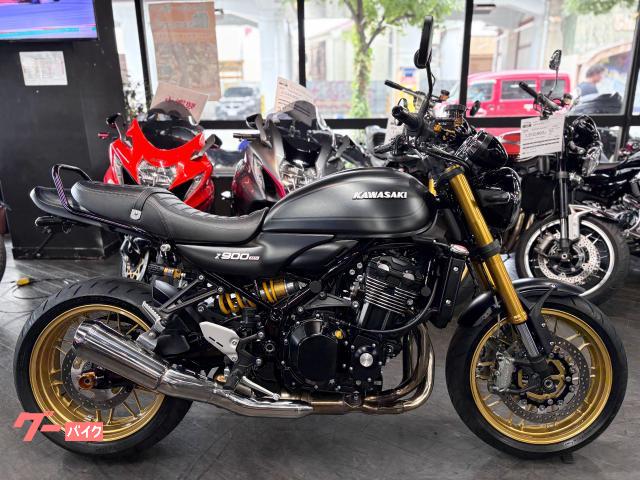 Ｚ９００ＲＳ　ＳＥ　マットブラック　純正スペアキー付属　フェンダーレスキット　グラブバー