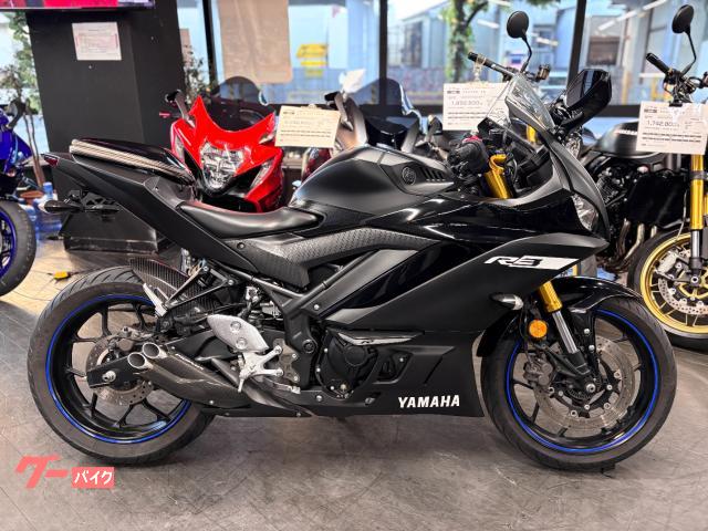 ＹＺＦ−Ｒ３　マットブラック　ＰＲＵＮＵＳマフラー　フェンダーレス　マルチバー　シートバッグ　車検２年付き　純正スペアキー付属
