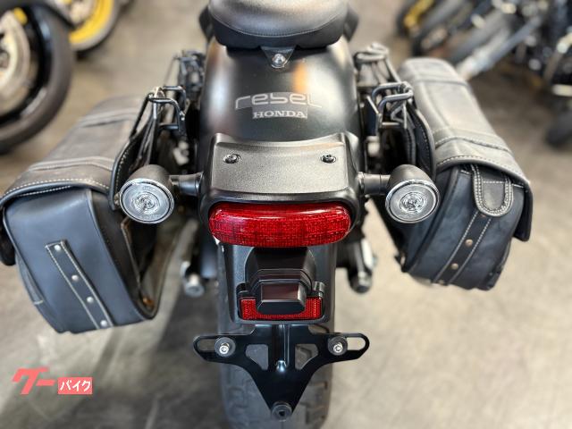 ホンダ レブル250 マットブラック 純正スペアキー付属 サイドバック