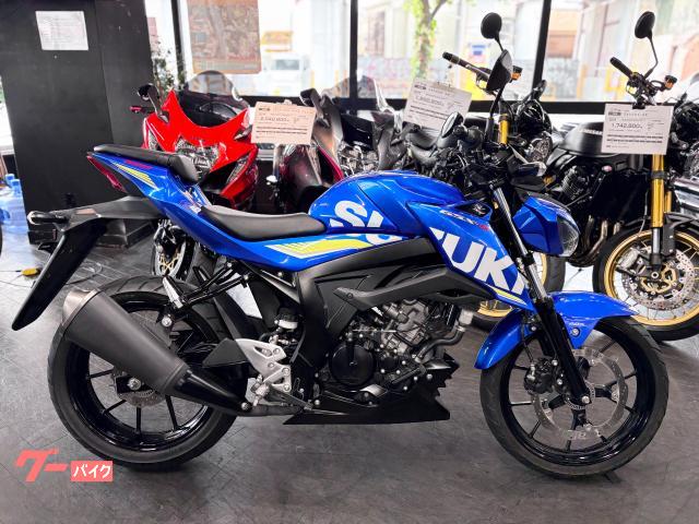 GSX−S125 トリトンブルーメタリック ABS標準装備 USB電源 ヘルメットホルダー