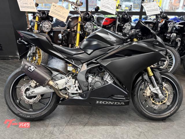 CBR250RR マットブラック アクラポビッチマフラー シングルシート バックステップ フェンダーレス 純正スペアキー付属