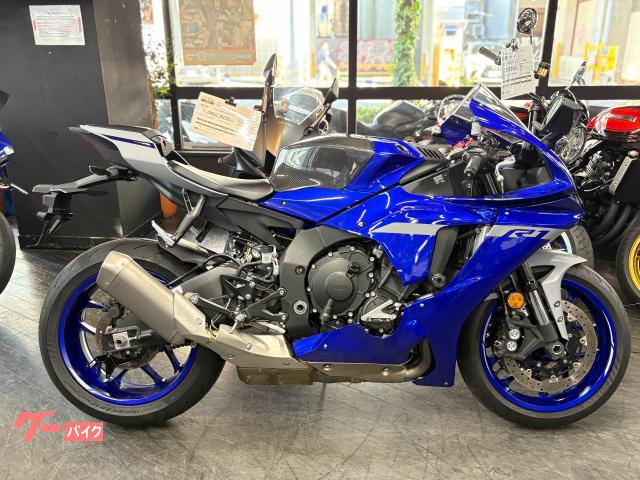 ＹＺＦ−Ｒ１　ブルー　車検２年付き　純正スペアキー・赤キー付属　エンジンスライダー　ヘルメットロック