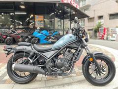 ホンダ　レブル２５０　パールカデットグレー　ウィンドスクリーン　サイドバッグサポート　純正スペアキー